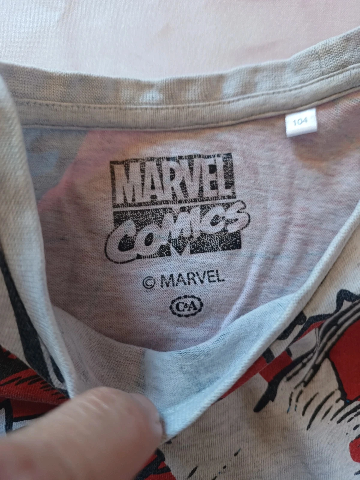 Camiseta marvel 4 años c&a – photo 3